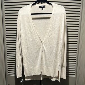Mossimo Supply Co. Cream Cardigan